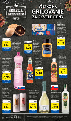 Tesco malé hypermarkety od 30.7. do 5.8.2025