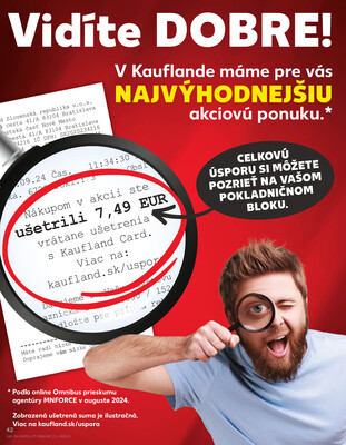 Kaufland 7.8. - 13.8. - Kaufland Trebišov