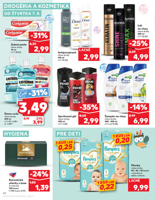 Kaufland 7.8. - 13.8. - Kaufland Trebišov