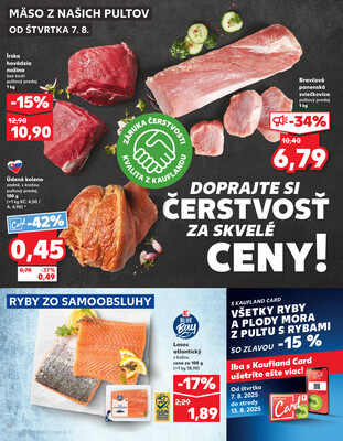 Kaufland 7.8. - 13.8. - Kaufland Hlohovec