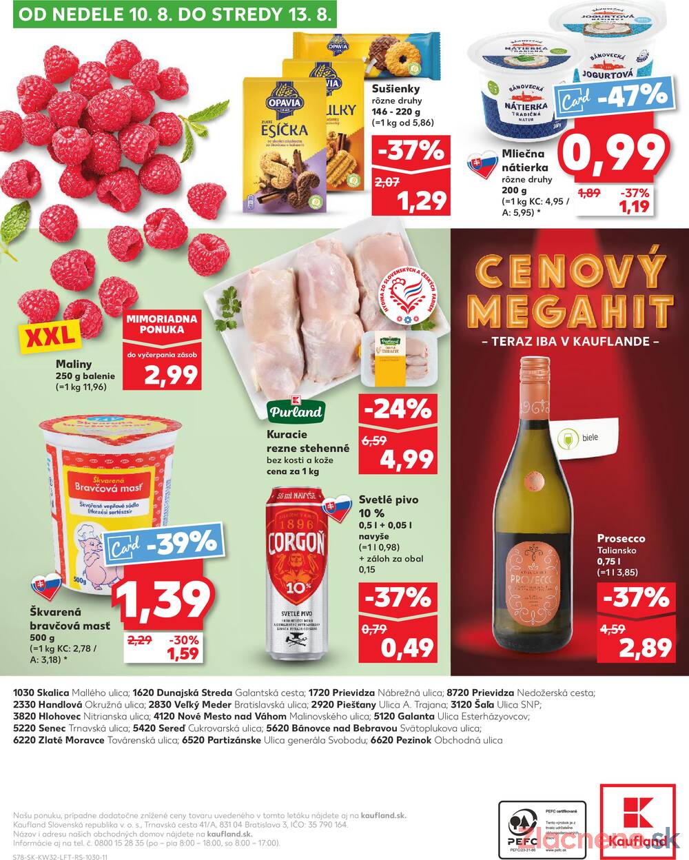 Leták Kaufland - Kaufland 7.8. - 13.8. - Kaufland - Pezinok-Grinava - strana 78 Leták Kaufland - Kaufland 7.8. - 13.8. - Kaufland - Pezinok-Grinava - strana 78