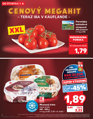 Kaufland 7.8. - 13.8. - Kaufland - Pezinok-Grinava