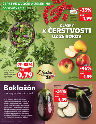 Kaufland 7.8. - 13.8. - Kaufland - Pezinok-Grinava