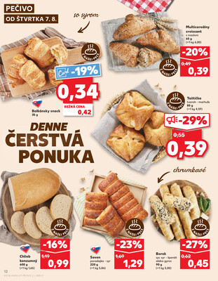 Kaufland 7.8. - 13.8. - Kaufland - Pezinok-Grinava