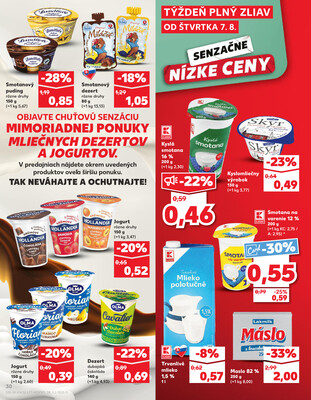 Kaufland 7.8. - 13.8. - Kaufland - Pezinok-Grinava