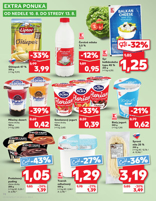 Kaufland 7.8. - 13.8. - Kaufland - Pezinok-Grinava