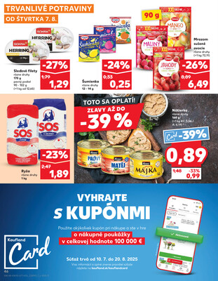 Kaufland 7.8. - 13.8. - Kaufland Prievidza (Necpaly)