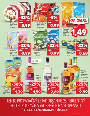 Kaufland 7.8. - 13.8. - Kaufland Prievidza (Necpaly)