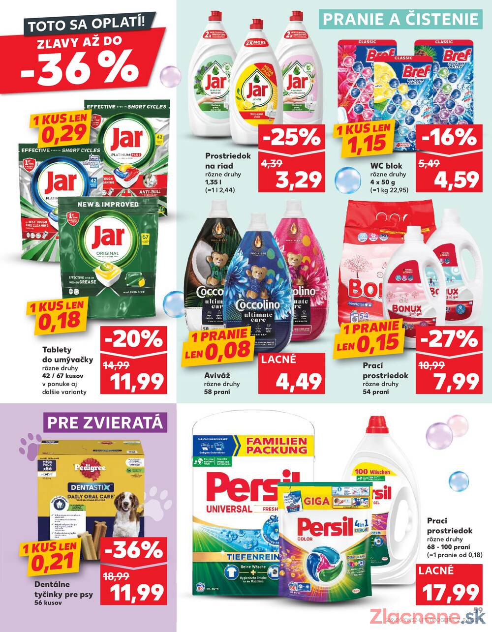 Leták Kaufland - Kaufland 7.8. - 13.8. - Kaufland Bratislava - Petržalka - strana 59
