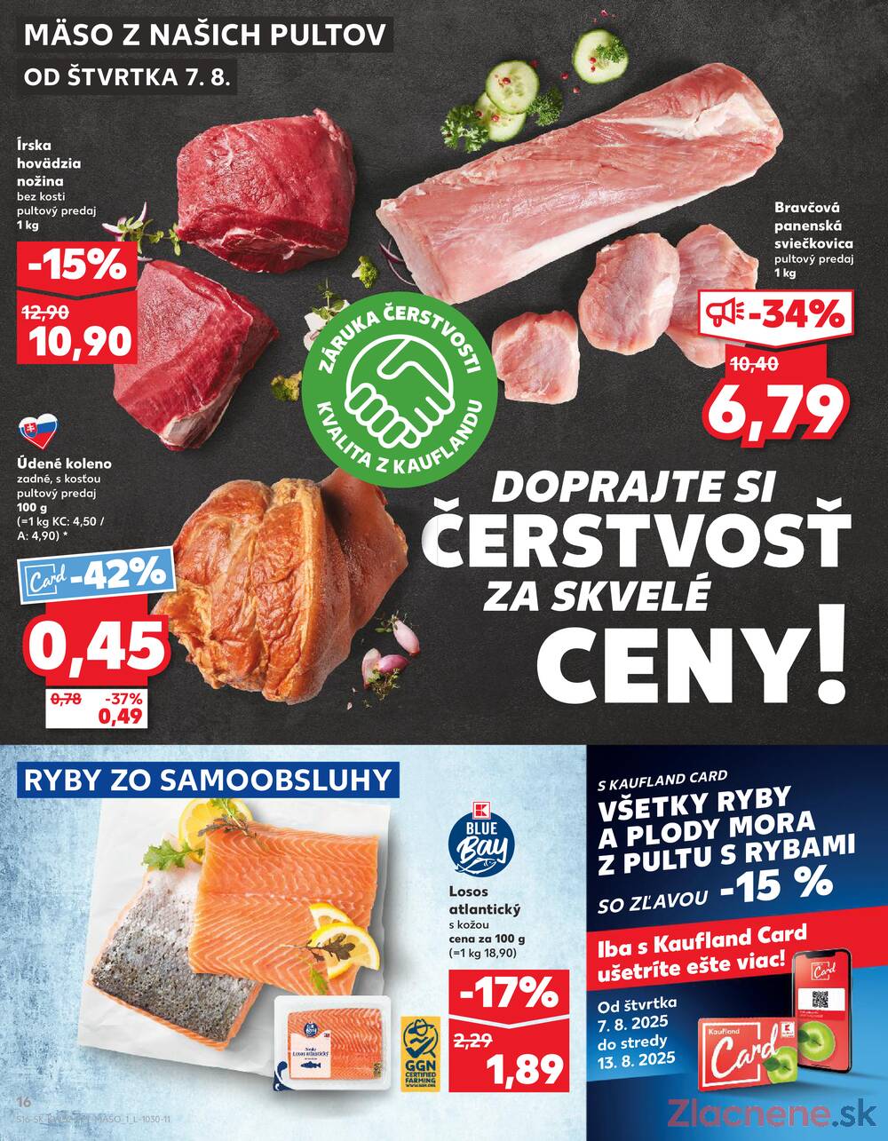 Leták Kaufland - Kaufland 7.8. - 13.8. - Kaufland Nitra-Chrenova - strana 16