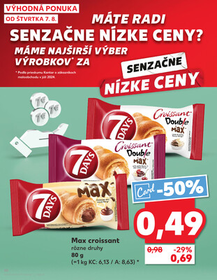 Kaufland 7.8. - 13.8. - Kaufland Nitra-Chrenova