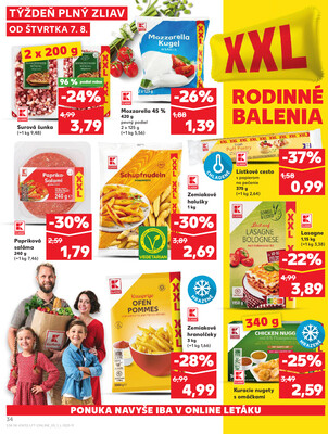 Kaufland 7.8. - 13.8. - Kaufland Komárno