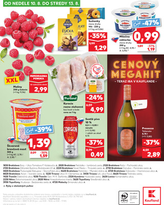Kaufland 7.8. - 13.8. - Kaufland Komárno