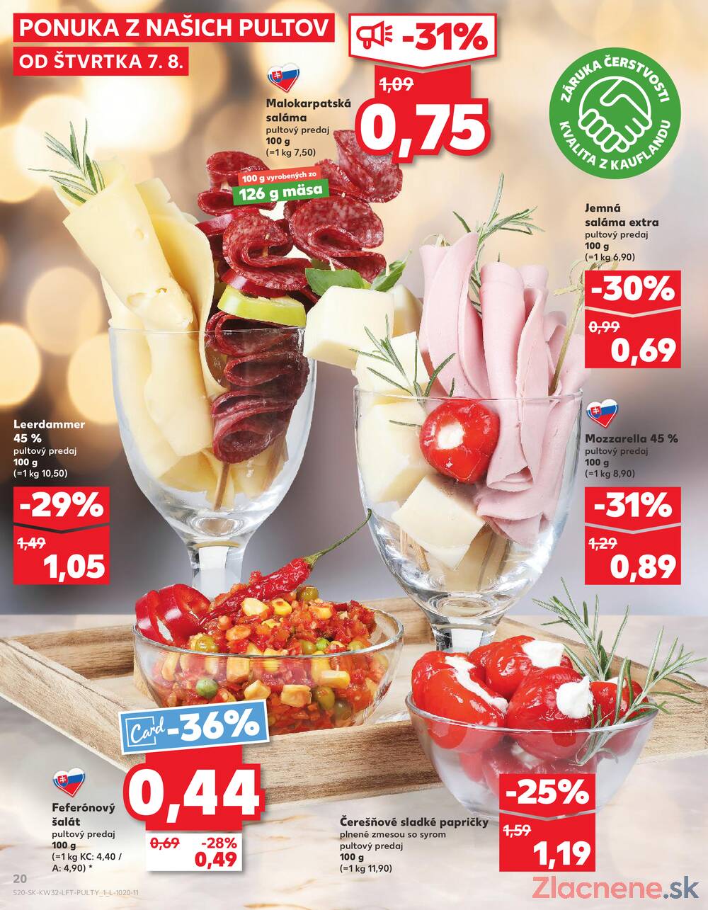 Leták Kaufland - Kaufland 7.8. - 13.8. - Kaufland Topoľčany - strana 20