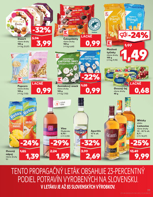Kaufland 7.8. - 13.8. - Kaufland Topoľčany