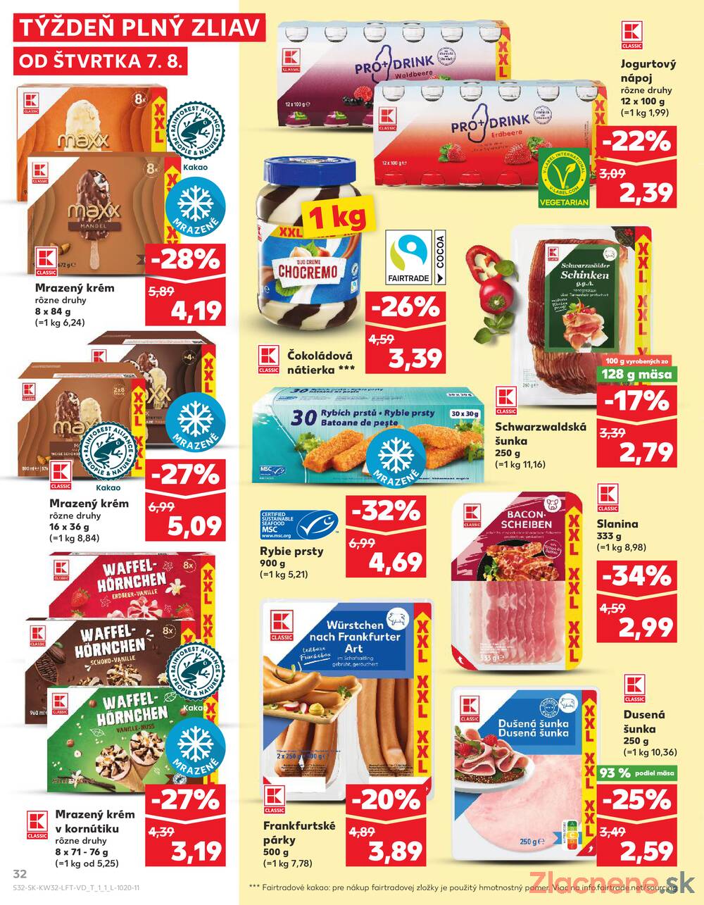 Leták Kaufland - Kaufland 7.8. - 13.8. - Kaufland Čadca - strana 32