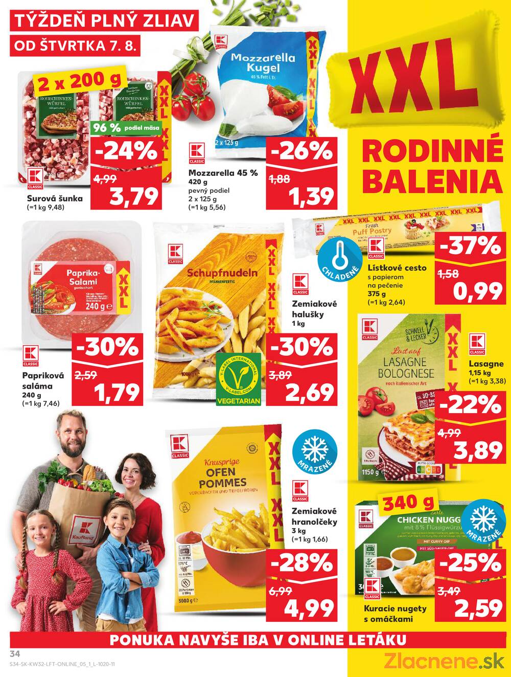 Leták Kaufland - Kaufland 7.8. - 13.8. - Kaufland Čadca - strana 34
