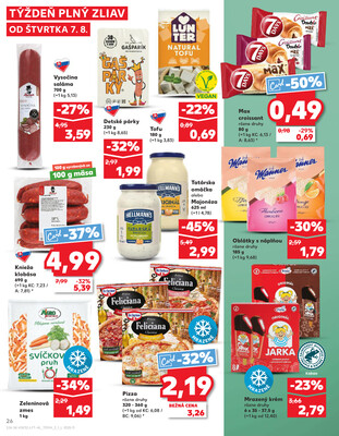 Kaufland 7.8. - 13.8. - Kaufland Čadca