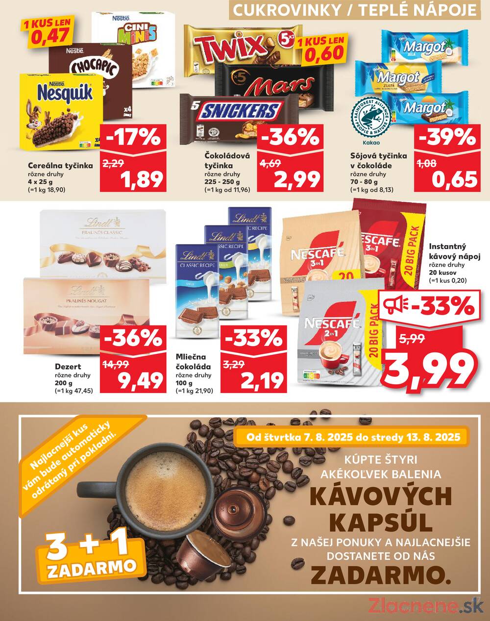Leták Kaufland - Kaufland 7.8. - 13.8. - Kaufland Šamorín-Mliečno - Krajinská cesta - strana 47