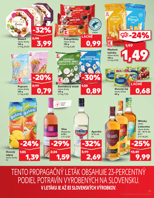 Kaufland 7.8. - 13.8. - Kaufland Senica