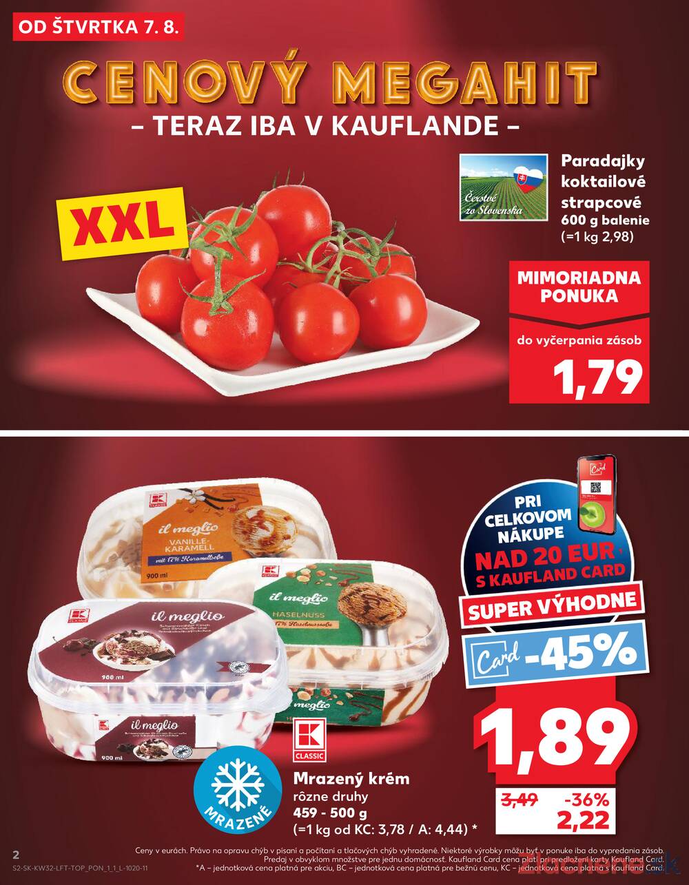 Leták Kaufland - Kaufland 7.8. - 13.8. - Kaufland Skalica - Mallého - strana 2