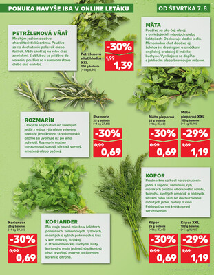 Kaufland 7.8. - 13.8. - Kaufland Skalica - Mallého