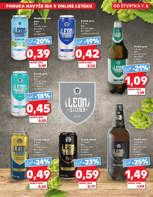 Kaufland 7.8. - 13.8. - Kaufland Skalica - Mallého