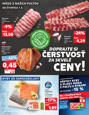 Kaufland 7.8. - 13.8. - Kaufland Žilina