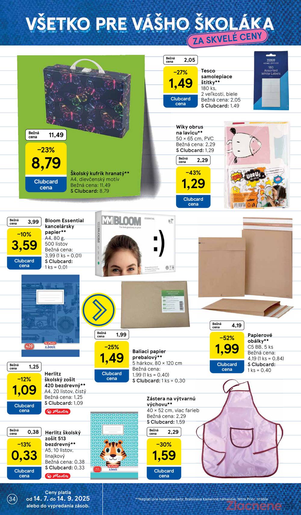 Leták Tesco - Tesco malé hypermarkety od 6.8. do 12.8.2025 - strana 34 Leták Tesco - Tesco malé hypermarkety od 6.8. do 12.8.2025 - strana 34