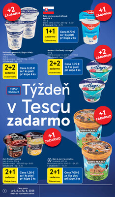 Tesco malé hypermarkety od 6.8. do 12.8.2025