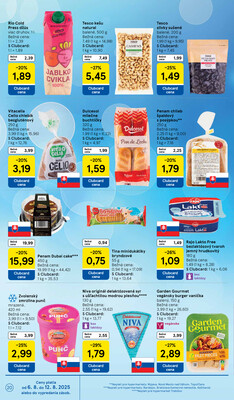 Tesco malé hypermarkety od 6.8. do 12.8.2025