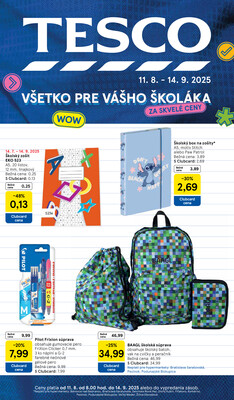 leták Tesco