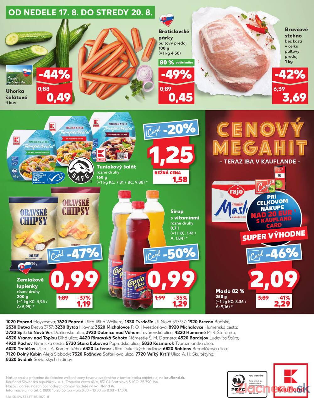 Leták Kaufland - Kaufland 14.8. - 20.8. - Kaufland Brezno - strana 76