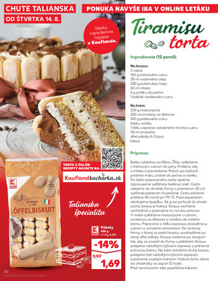 Kaufland 14.8. - 20.8. - Kaufland Brezno