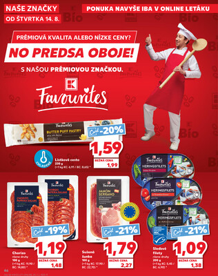 Kaufland 14.8. - 20.8. - Kaufland Brezno