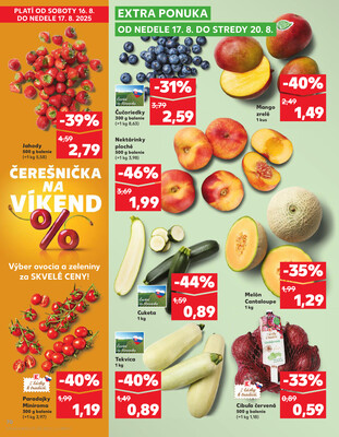 Kaufland 14.8. - 20.8. - Kaufland Brezno