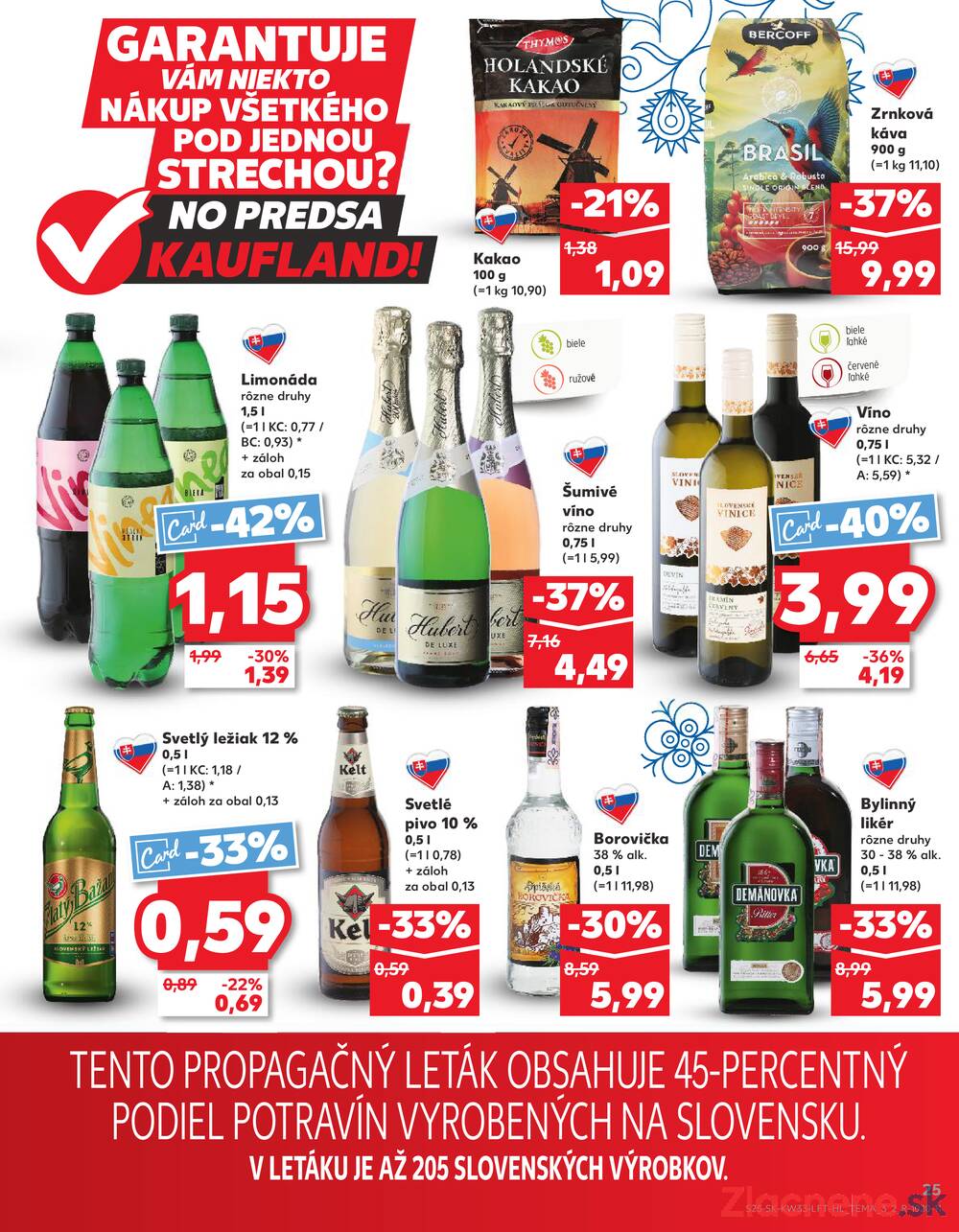 Leták Kaufland - Kaufland 14.8. - 20.8. - Kaufland Dubnica nad Váhom - strana 25