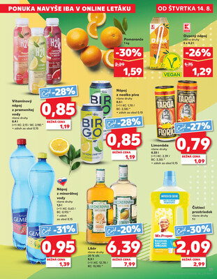 Kaufland 14.8. - 20.8. - Kaufland Dubnica nad Váhom