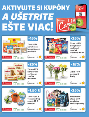 Kaufland 14.8. - 20.8. - Kaufland Dubnica nad Váhom