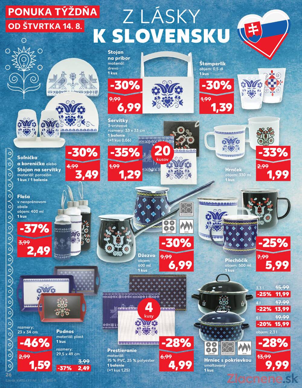 Leták Kaufland - Kaufland 14.8. - 20.8. - Kaufland Rimavská Sobota - strana 26