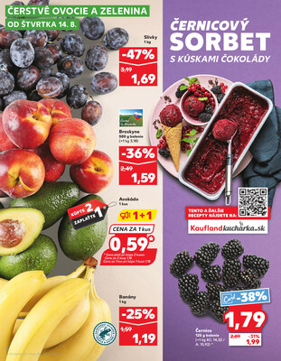 Kaufland 14.8. - 20.8. - Kaufland Rimavská Sobota