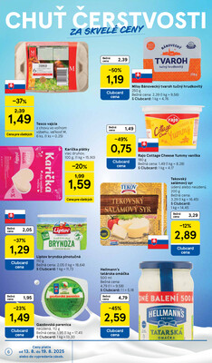 Tesco supermarkety od 13.8. do 19.8.2025