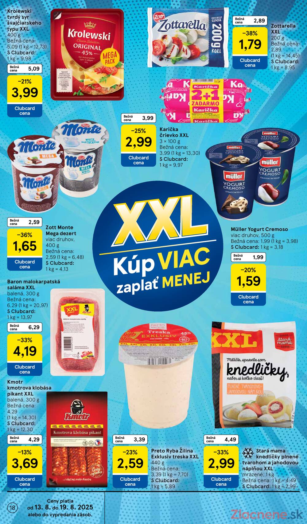 Leták Tesco - Tesco malé hypermarkety od 13.8. do 19.8.2025 - strana 18