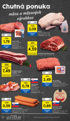 Tesco malé hypermarkety od 13.8. do 19.8.2025