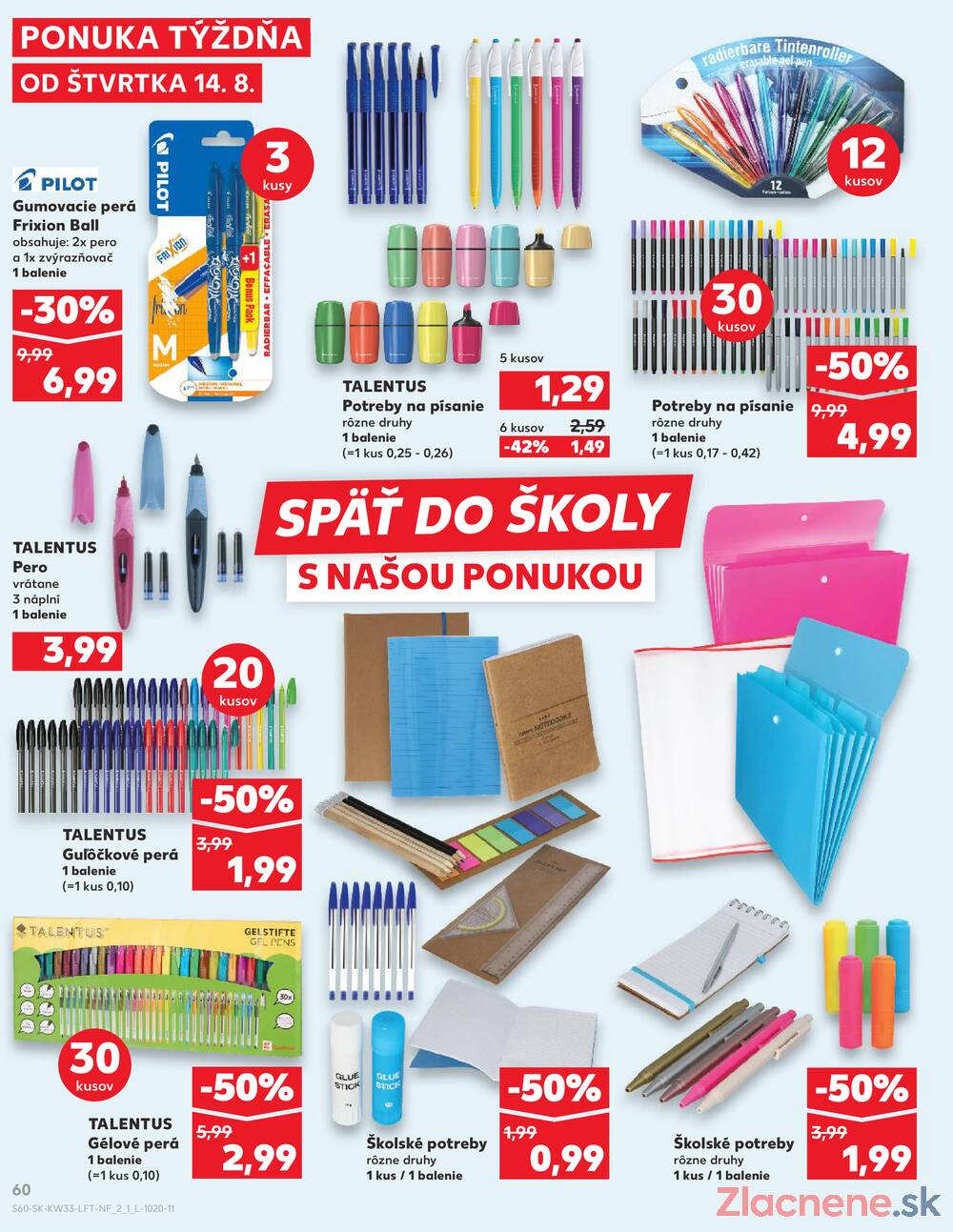 Leták Kaufland - Kaufland 14.8. - 20.8. - Kaufland Stará Ľubovňa - strana 60