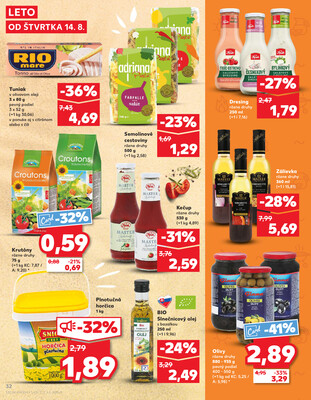 Kaufland 14.8. - 20.8. - Kaufland Rožňava