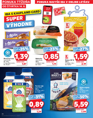 Kaufland 14.8. - 20.8. - Kaufland Rožňava