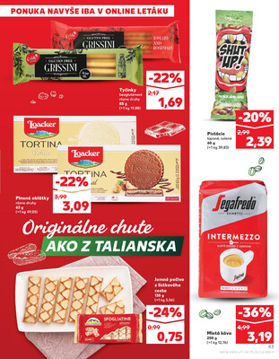 Kaufland 14.8. - 20.8. - Kaufland Rožňava