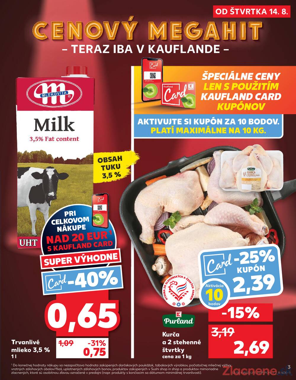 Leták Kaufland - Kaufland 14.8. - 20.8. - Kaufland Michalovce (Humenská cesta) - strana 3