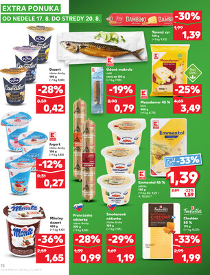 Kaufland 14.8. - 20.8. - Kaufland Bratislava Danubia – Panónska cesta